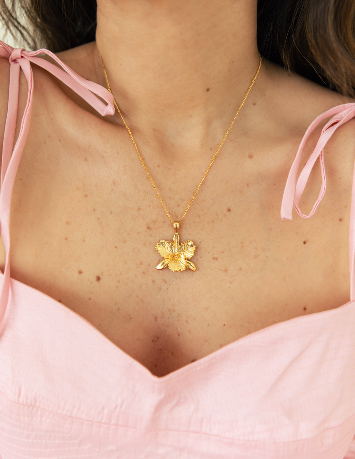 Orchid Necklace